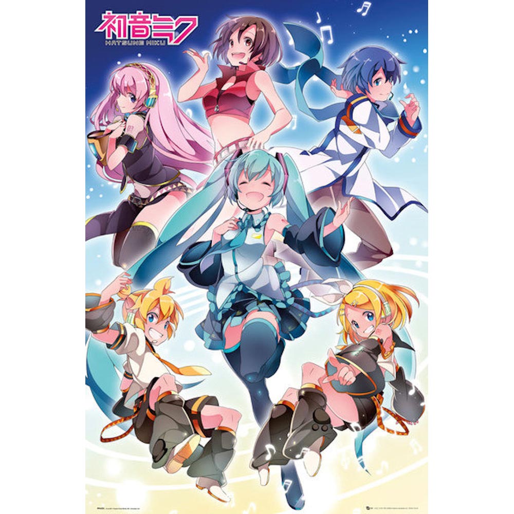 HATSUNE MIKU 初音ミク - Group / ポスター 【公式 / オフィシャル