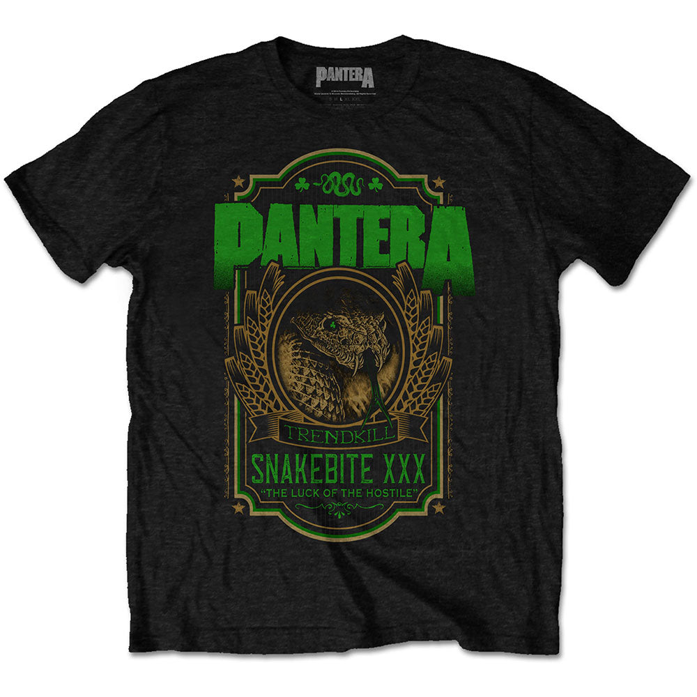 PANTERA パンテラ (結成 45周年 ) - Snakebite XXX Label / Tシャツ