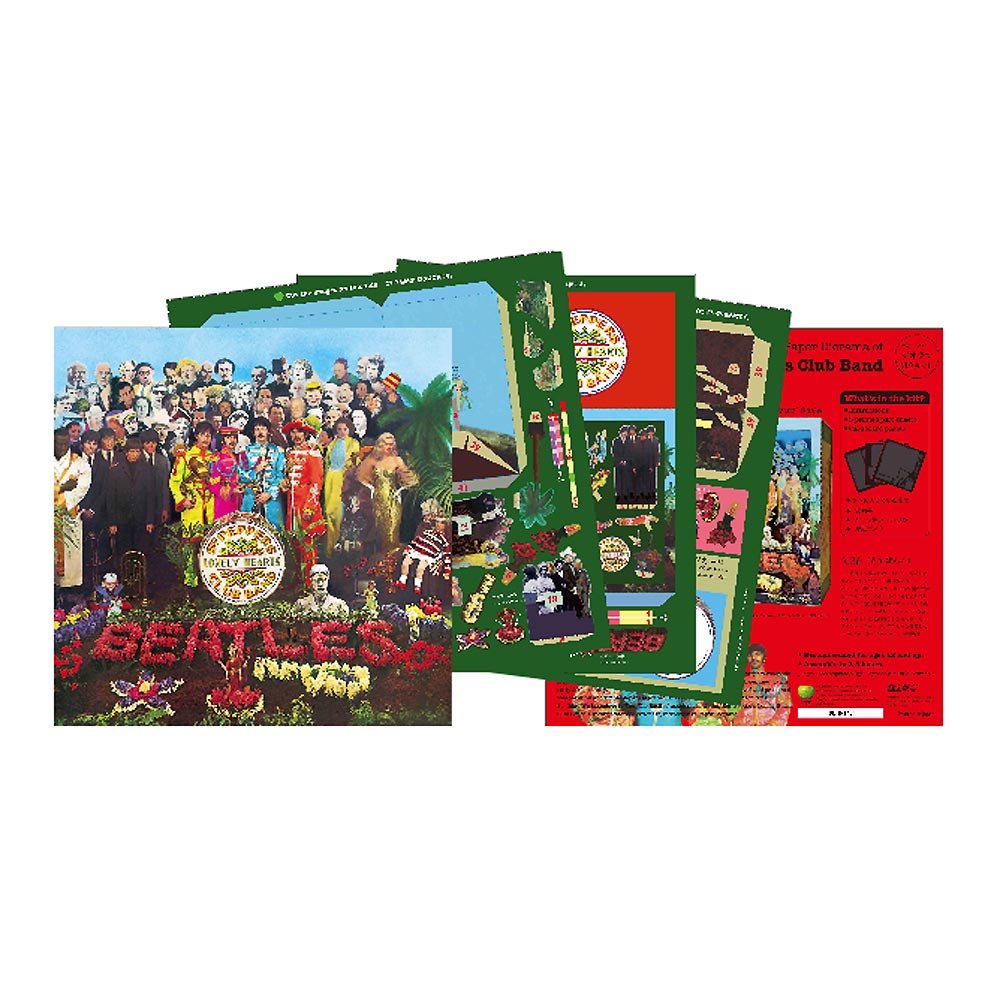 【レア】The Beatles ザ・ビートルズ ペーパージオラマ ビートルズ ペーパージオラマ（立版古）「Live in Japan