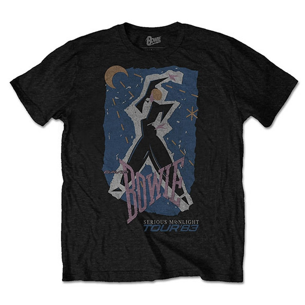 DAVID BOWIE デヴィッドボウイ - 83' Tour / バックプリントあり / Tシャツ / メンズ 【公式 / オフィシャル】 –  PGS wholesale