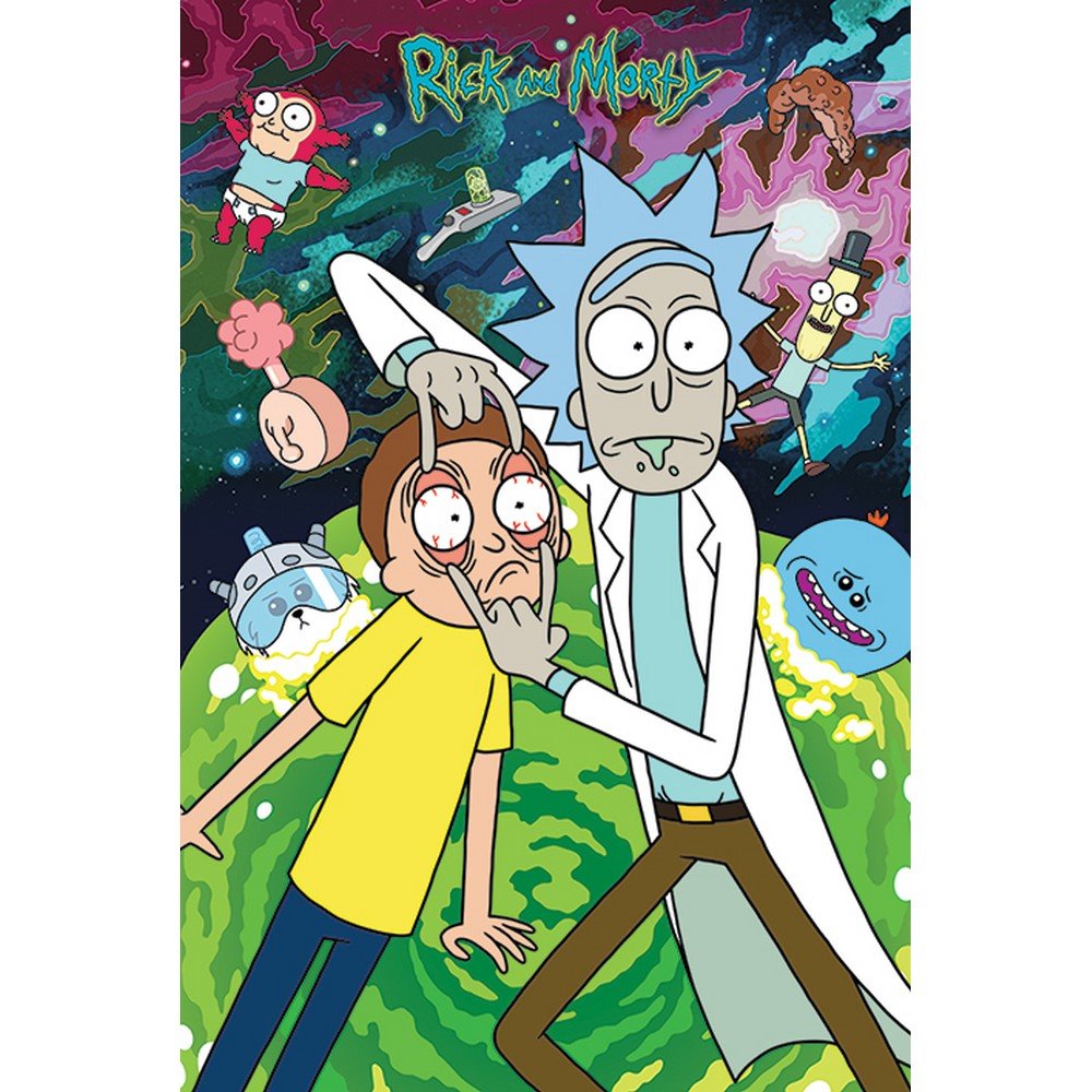 リックアンドモーティRick and Morty海外版アートブック Amazon.com: The Art of Rick and Morty: 9781785656859: Justin