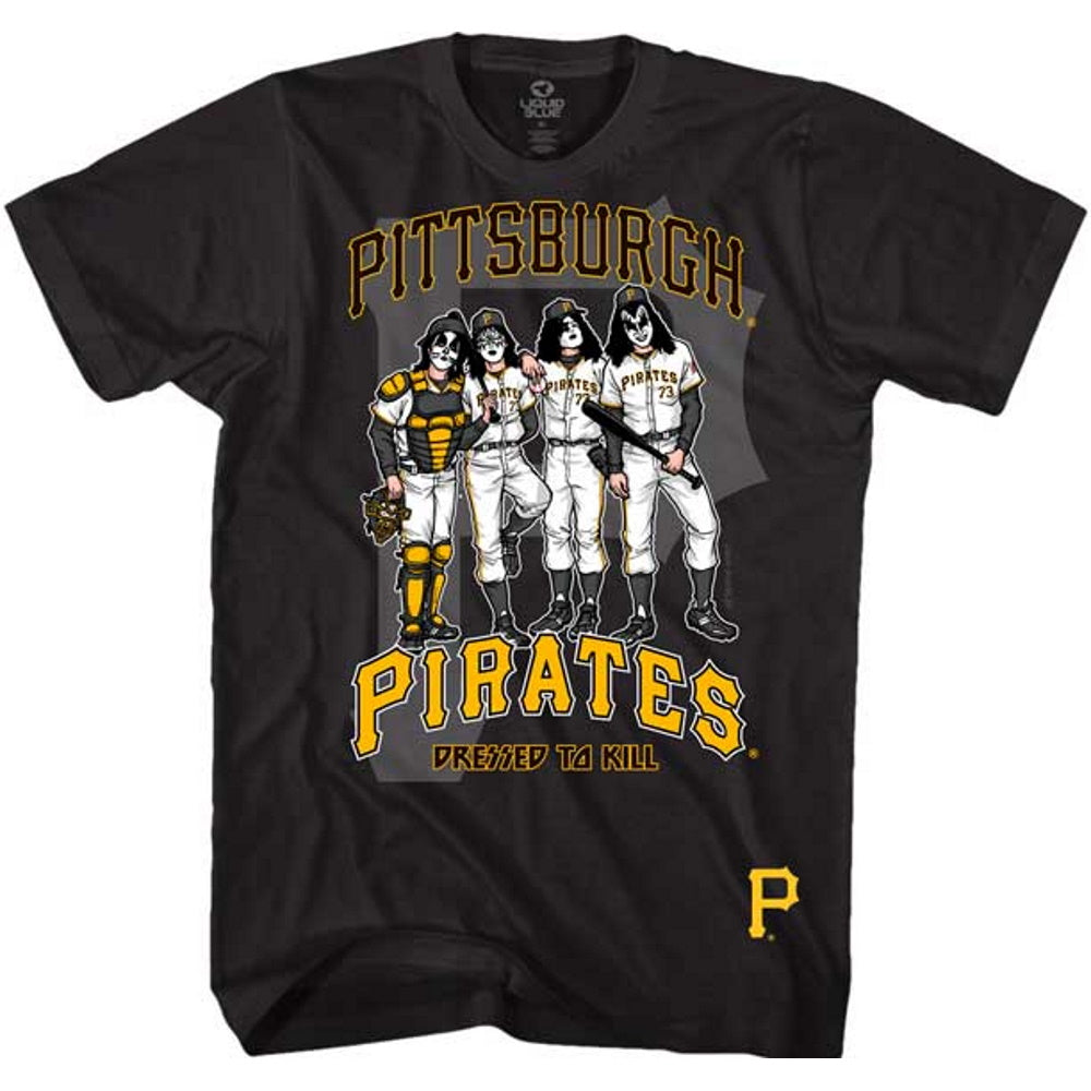 KISS キッス (デビュー 50周年 ) - PITTSBURGH PIRATES DRESSED / Tシャツ / メンズ 【公式 /  オフィシャル】 – PGS wholesale