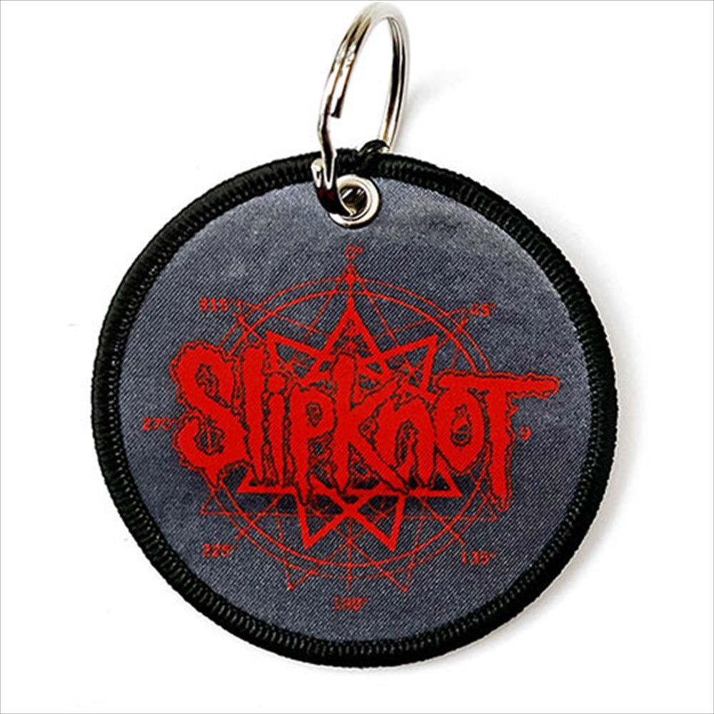 SLIPKNOT スリップノット - Logo & Nanogram / パッチ / キーホルダー
