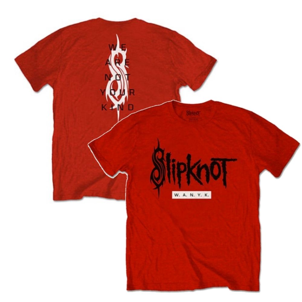 SLIPKNOT スリップノット (デビュー 25周年 ) - WANYK / バックプリントあり / Tシャツ / メンズ 【公式 /  オフィシャル】 – PGS wholesale