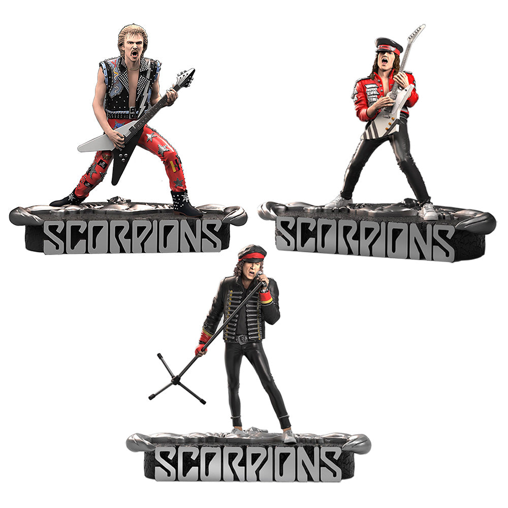 SCORPIONS スコーピオンズ - Rock Iconz Statue Bundle 3セット