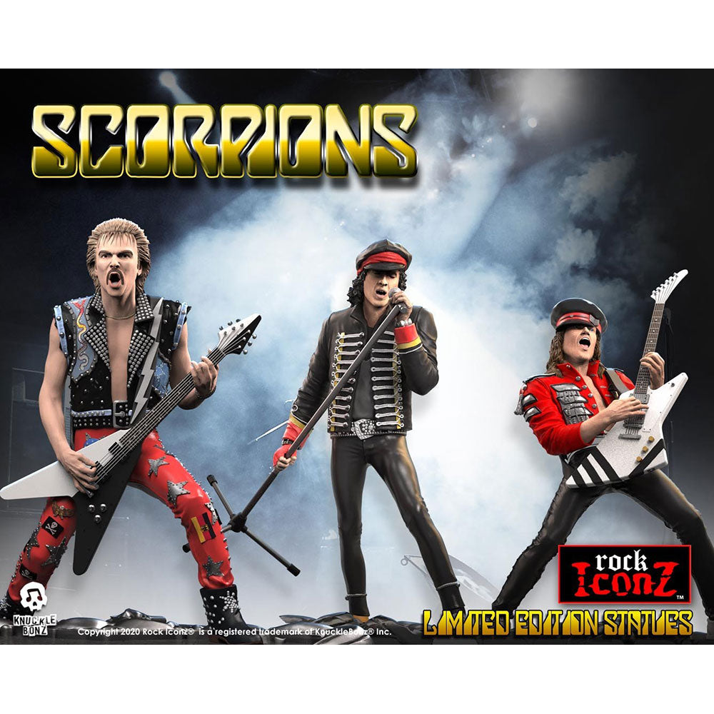 大割引 Iconz Rock - スコーピオンズ SCORPIONS Statue 3セット Bundle 洋楽