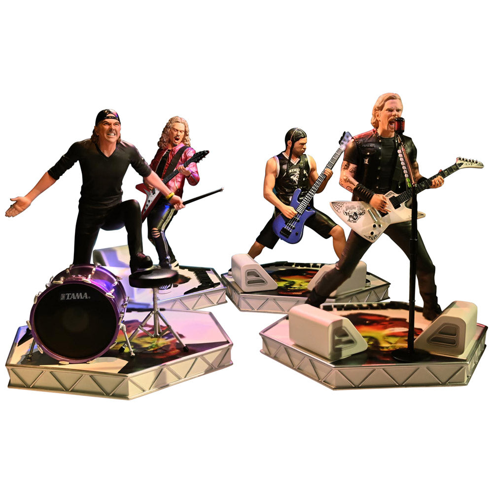 METALLICA メタリカ - Rock Iconz Statue Bundle (Set of 4