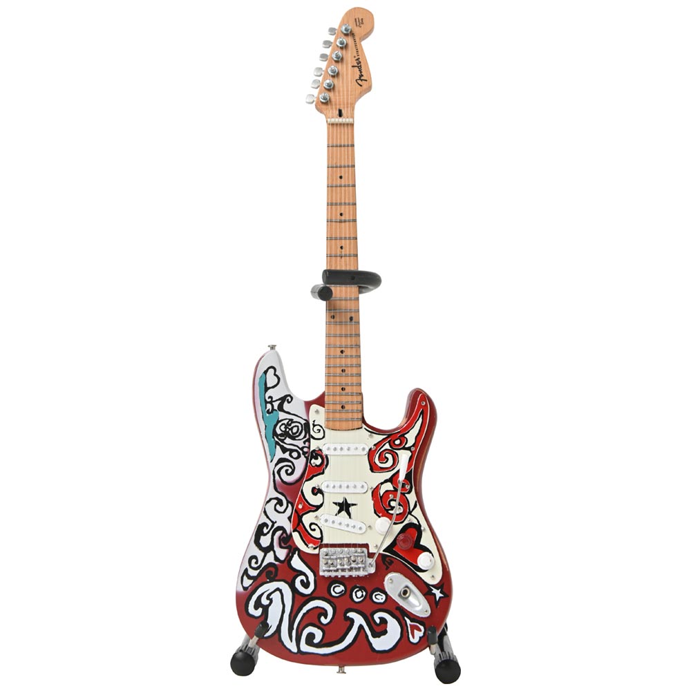 JIMI HENDRIX ジミヘンドリックス - Mini Fender Strat Saville / ミニチュア楽器 【公式 / オフィシャル】  – PGS wholesale