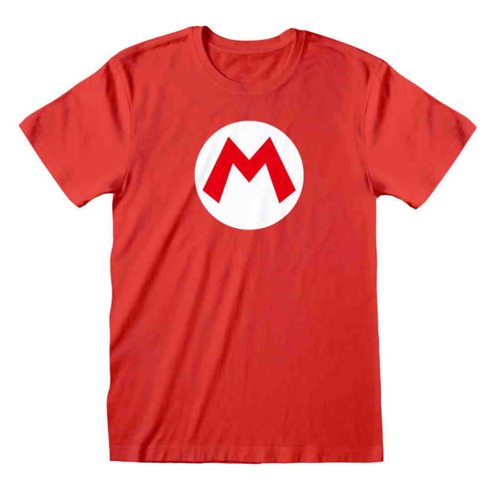 SUPER MARIO スーパーマリオ - Mario Badge / Tシャツ / メンズ