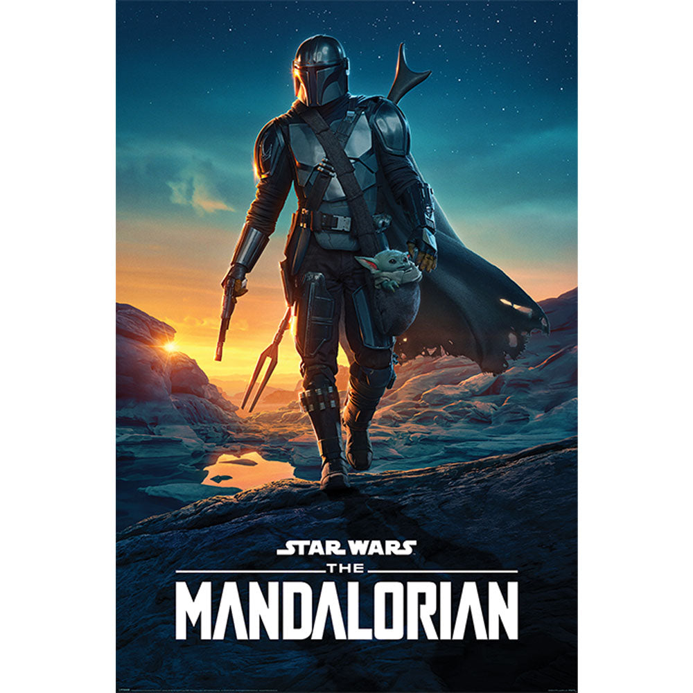 スターウォーズ　THE MANDALORIAN ポスター THE MANDALORIAN スターウォーズ - Nightfall / ポスター 【公式