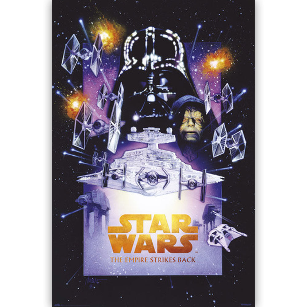 STAR WARS スターウォーズ (「エピソード1」 25周年 ) - THE EMPIRE STRIKES BACK SPECIAL  EDITION / ポスター 【公式 / オフィシャル】 – PGS wholesale