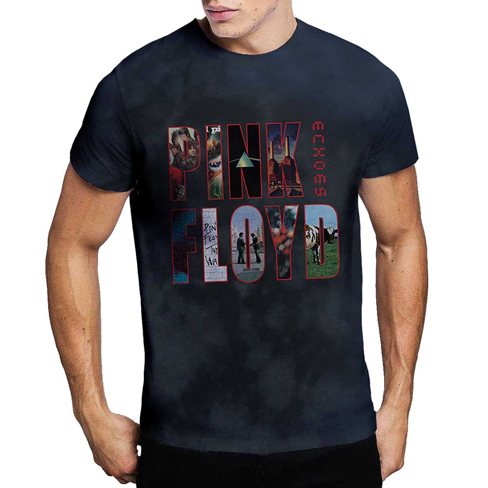 PINK FLOYDピンクフロイドtシャツ タイダイtシャツ 両面プリント PINK FLOYD（ピンクフロイド）USED 両面プリントT-シャツ