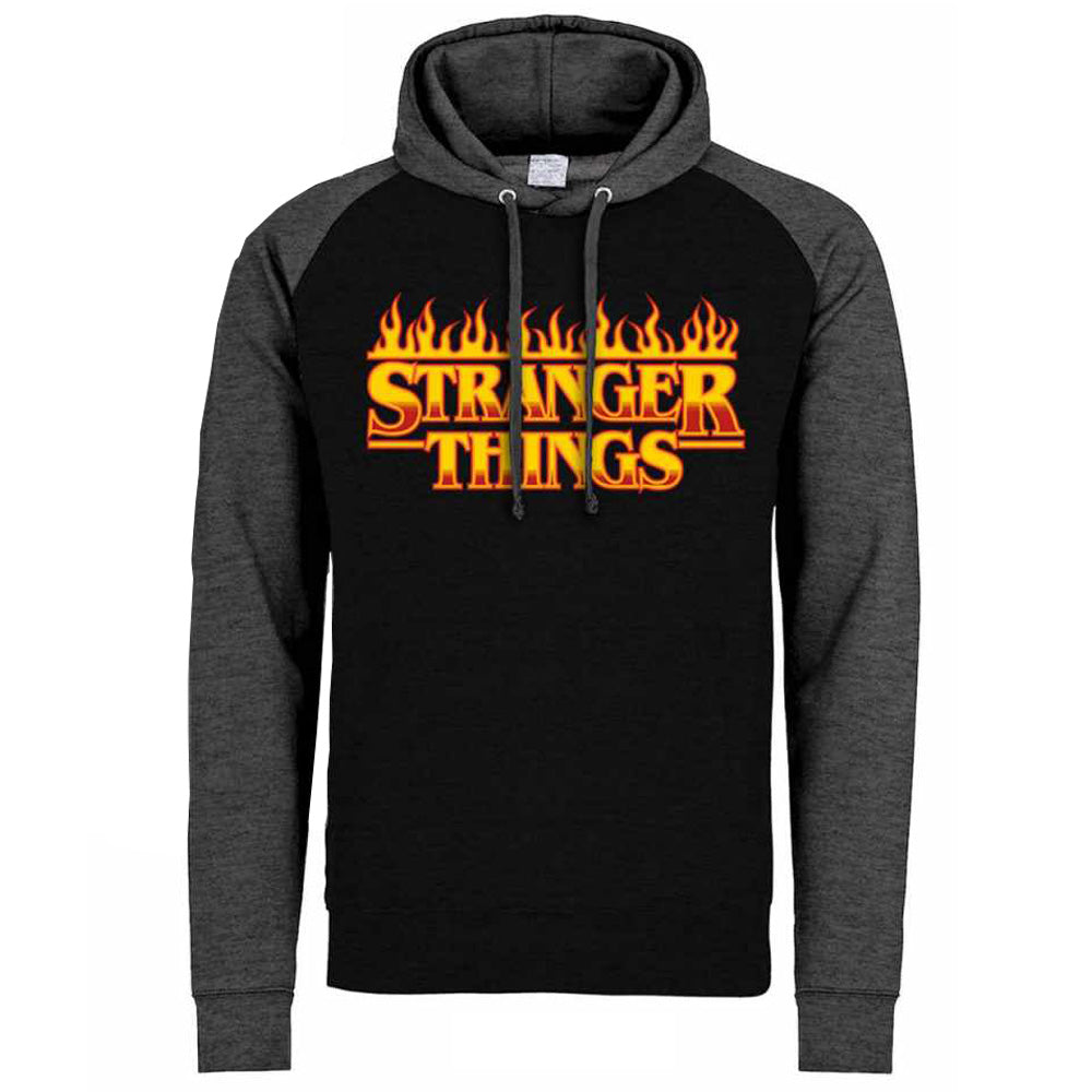 STRANGER THINGS ストレンジャー・シングス - FLAMING LOGO / バック