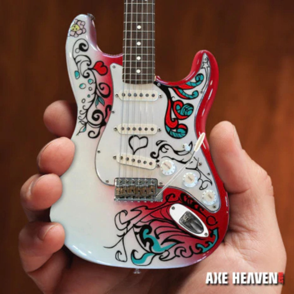 JIMI HENDRIX ジミヘンドリックス - 50周年記念限定モデル Fender Strat Monterey 50th Guitar  Model / ミニチュア楽器