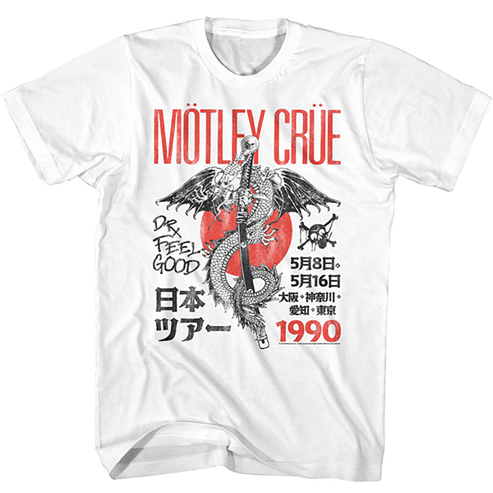 MOTLEY CRUE モトリークルー (来日 40周年 ) - JPN TOUR 90 / T