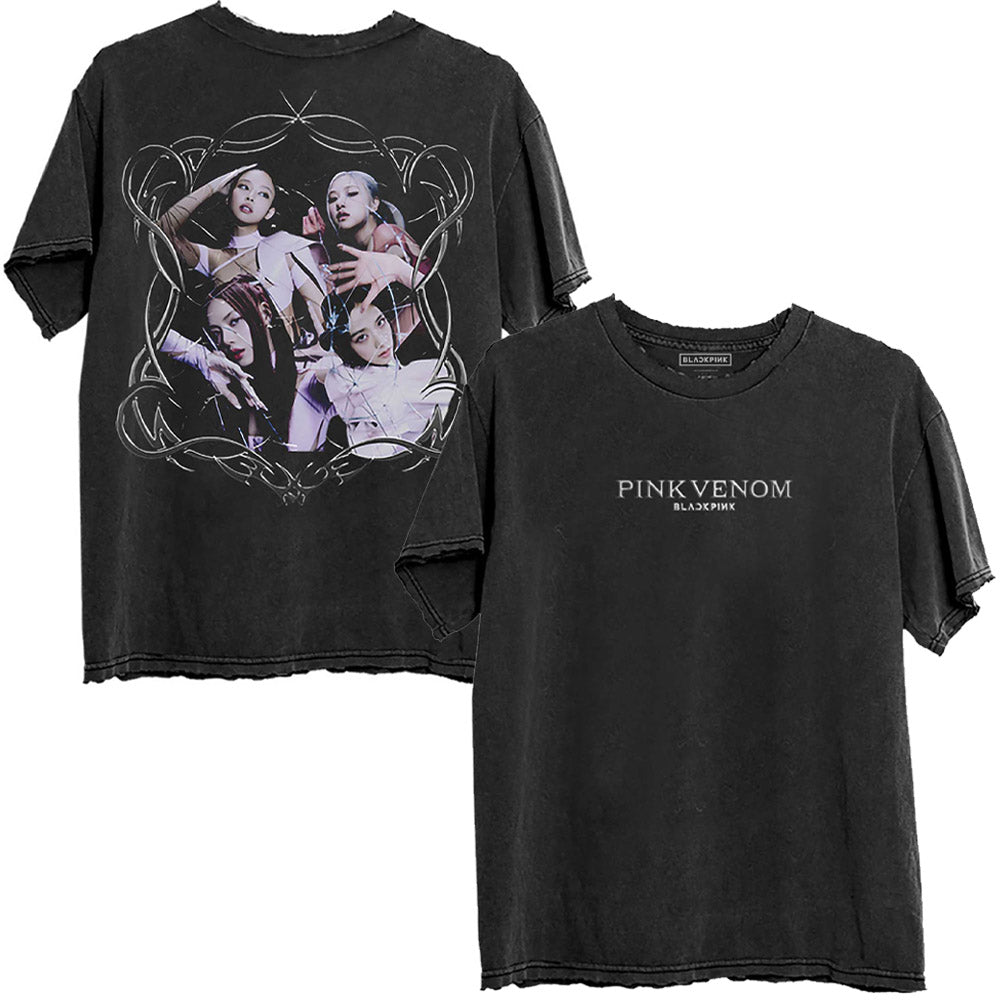 BLACKPINK ブラックピンク - Pink Venom / バックプリントあり / Tシャツ / メンズ 【公式 / オフィシャル】 – PGS  wholesale