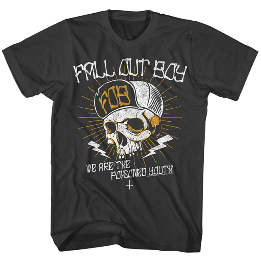 FALL OUT BOY フォールアウトボーイ バンドTシャツ ステッカー付 工場 直営 店ゲーム・おもちゃ・グッズ - FALL OUT BOY フォール