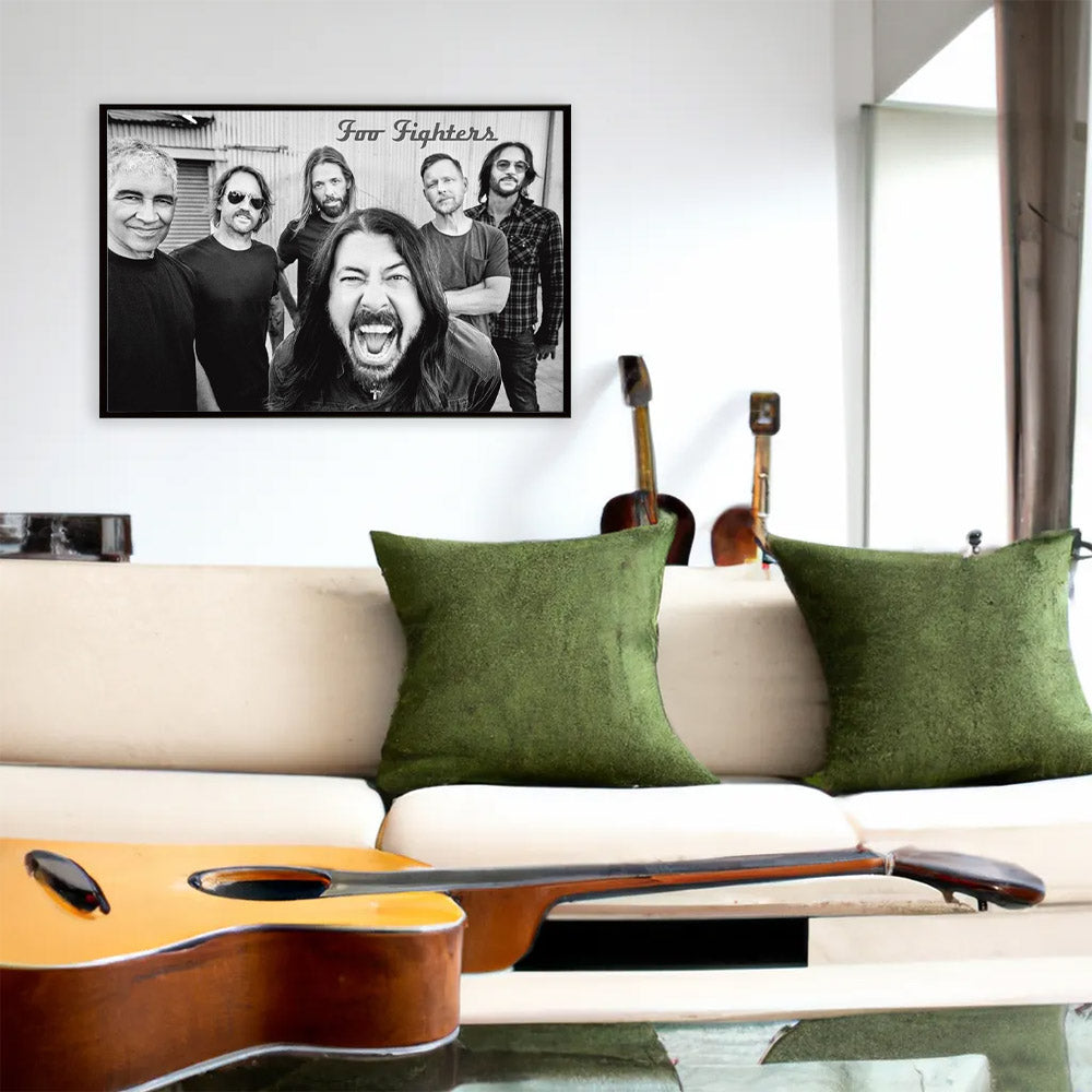 FOO FIGHTERS シルクスクリーン ポスター 1995 フーファイターズ Foo Fighters Poster Fillmore Shudder To Think July 26, 1995