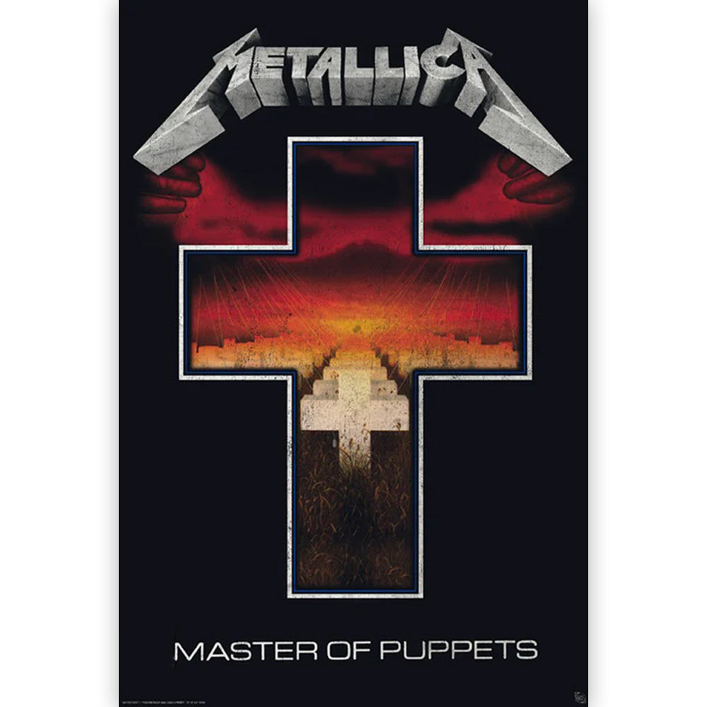 METALLICA メタリカ (結成 45周年 ) - Master of Puppets Album Cover