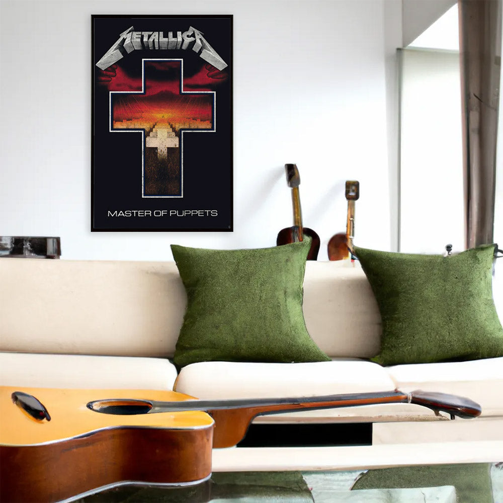 METALLICA メタリカ (結成 45周年 ) - Master of Puppets Album Cover