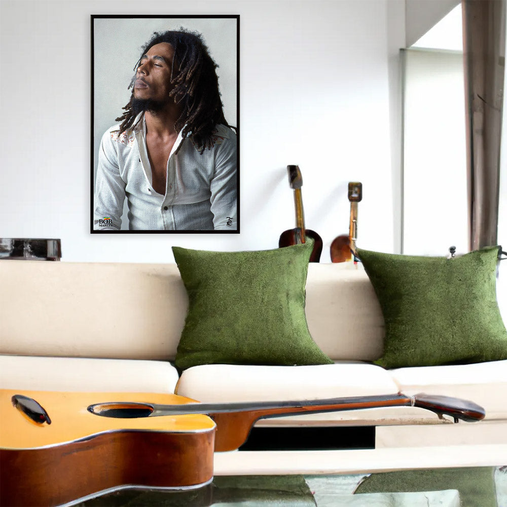 tim ボブマーリー　bob marley　特大ポスター　額入り　レゲエ ヴィンテージ 