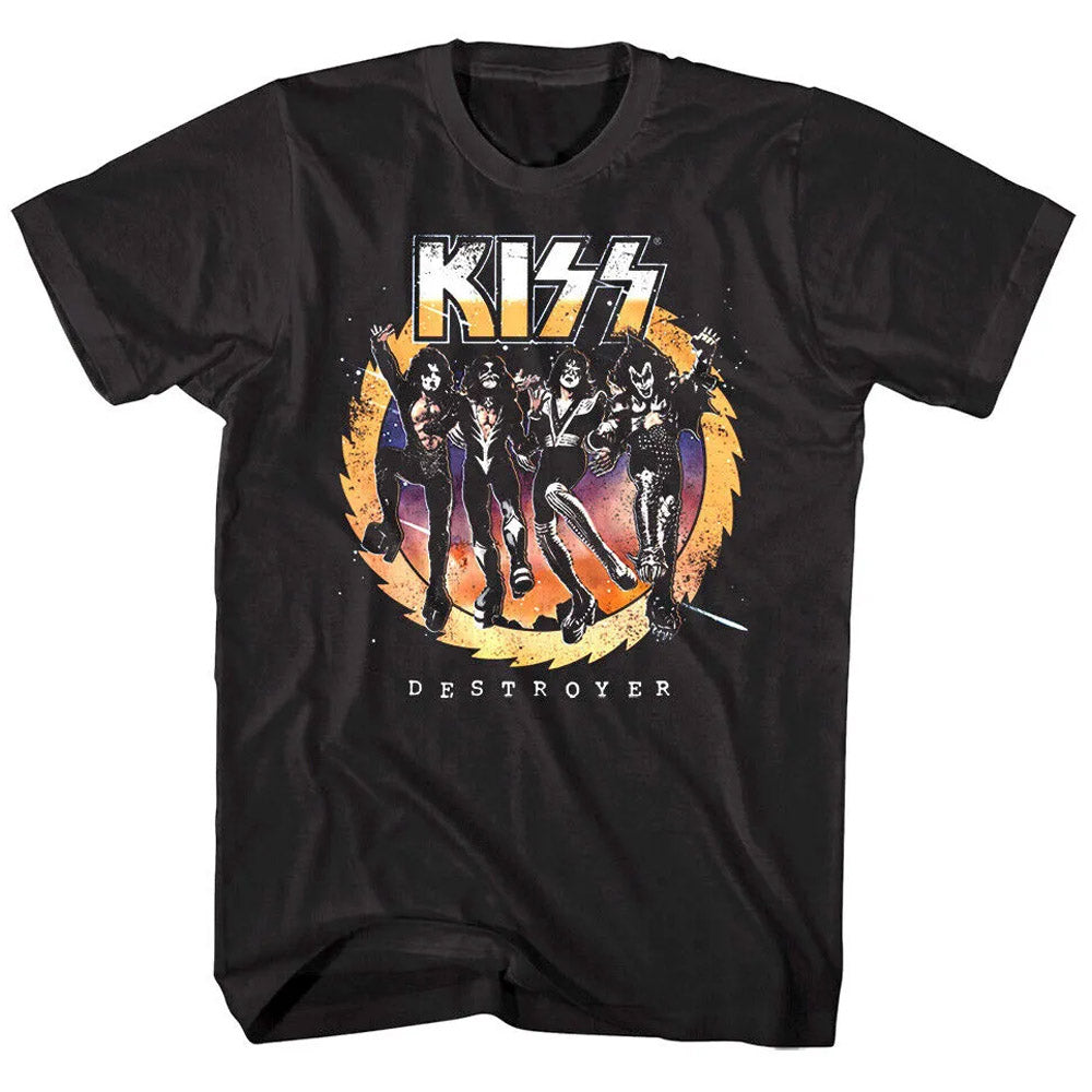 KISS キッス (デビュー 50周年 ) - DESTROYER ALBUM / バックプリントあり / Tシャツ / メンズ 【公式 /  オフィシャル】 – PGS wholesale