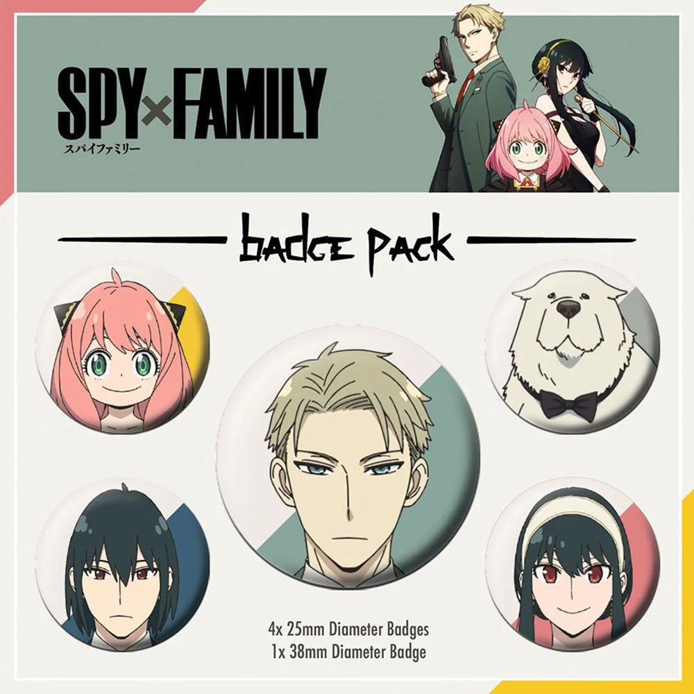 SPYxFAMILY スパイファミリー - SPYxFAMILY / 5個セット / バッジ
