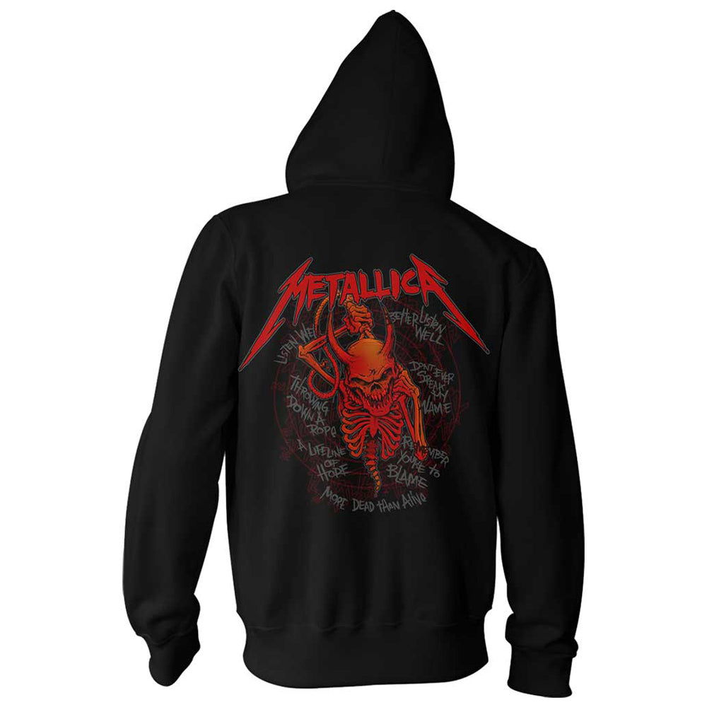 METALLICA メタリカ - Skull Screaming Red / バックプリント