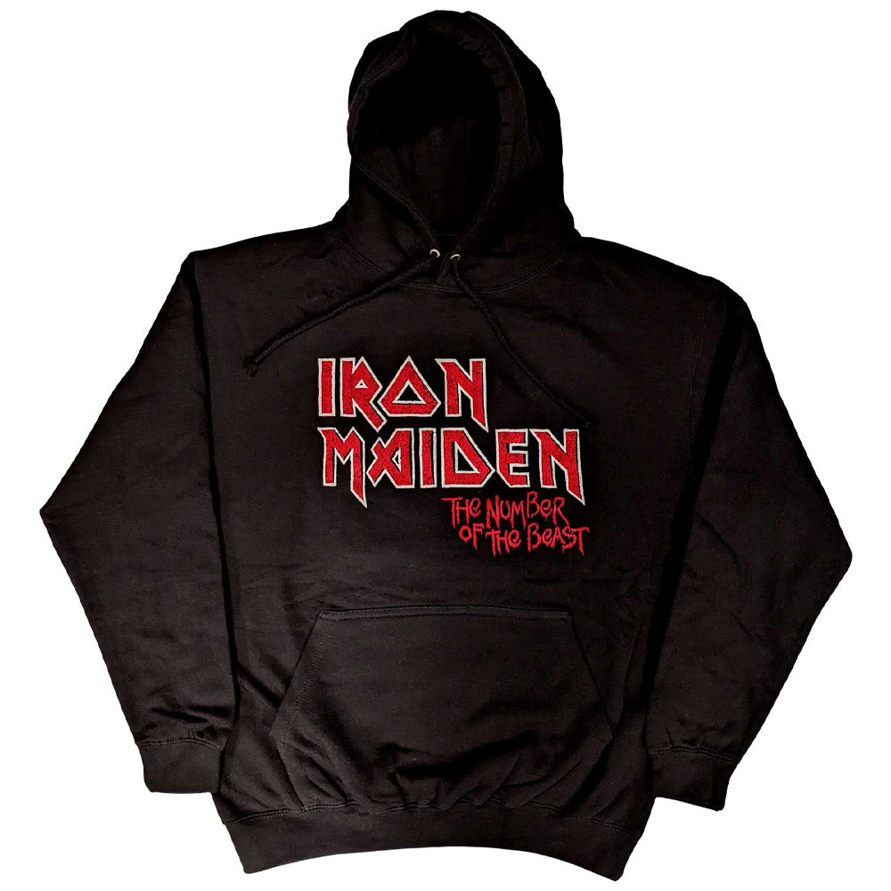 IRON MAIDEN アイアンメイデン (9月 来日 ) - Number Of The Beast Vintage Logo Faded Edge  Album / バックプリントあり / パーカー・スウェット / メンズ 【公式 / オフィシャル】 – PGS wholesale