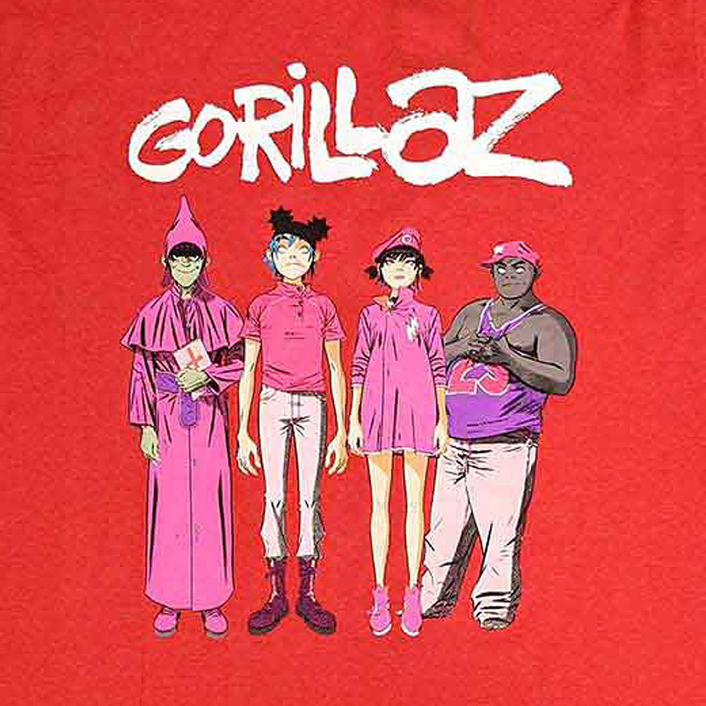 GORILLAZ ゴリラズ - Cracker Island Standing Group / Tシャツ