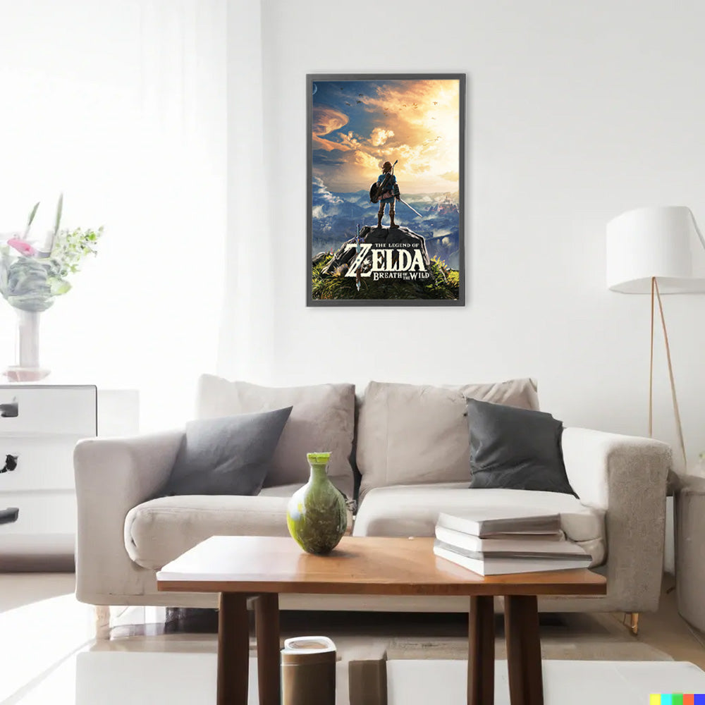 ゼルダの伝説THE  Legdnd of zelda Link ポスターグリーン 1811473513.jpg?1675612190