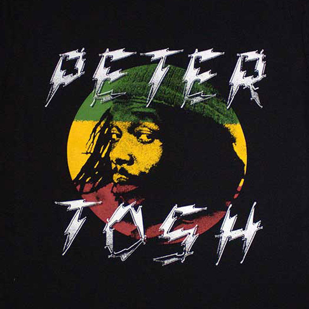 PETER TOSH ピータートッシュ - Lightning Logo / Tシャツ