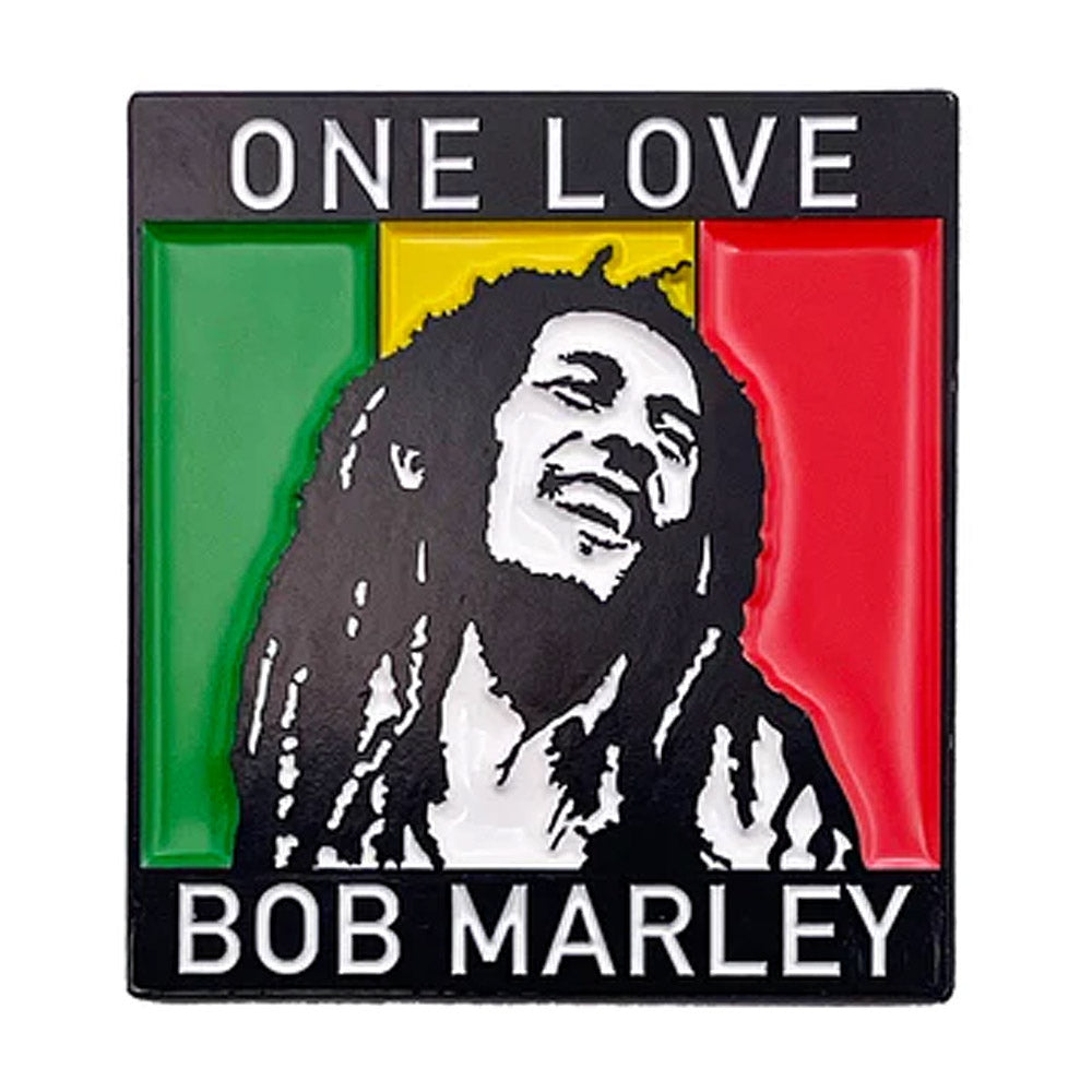 BOB MARLEY ボブマーリー (追悼 45周年 ) - One Love / バッジ 【公式