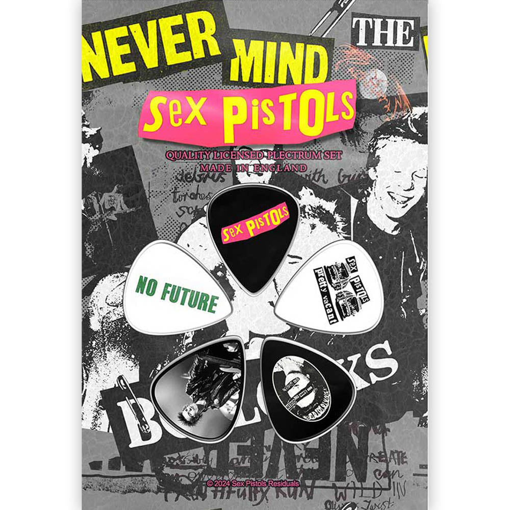 SEX PISTOLS セックスピストルズ (シド 追悼 45周年 ) - Never Mind The Bollocks / 5個セット /  ギターピック 【公式 / オフィシャル】 – PGS wholesale