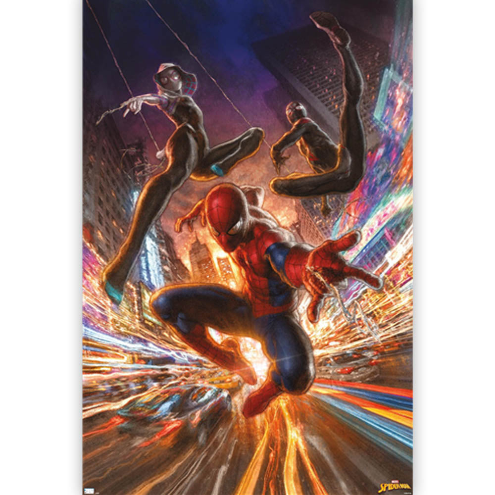 スパイダーマン ポスター スパイダーマン：アクロス・ザ・スパイダーバース」新たな