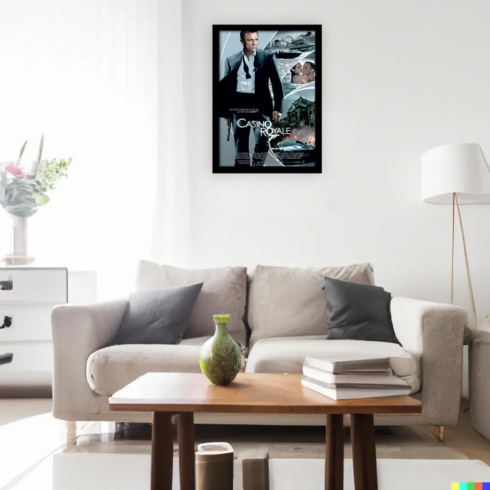 JAMES BOND ジェームズボンド - Casino Royale / インテリア額 【公式