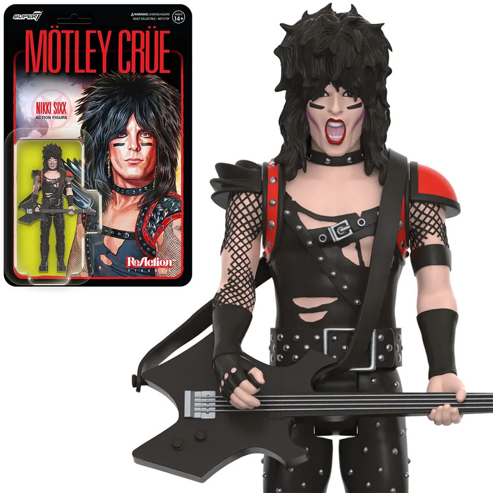 MOTLEY CRUE モトリークルー (来日 40周年 ) - Nikki Sixx Shout at the Devil Reaction  Figure / フィギュア・人形 【公式 / オフィシャル】 – PGS wholesale