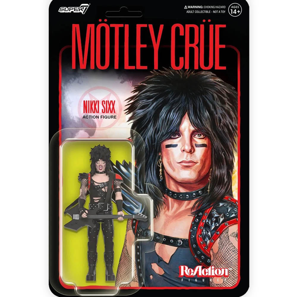 全員揃い】【未使用】Motley Crue フィギュア モトリークルー