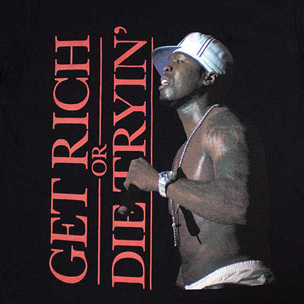 50 CENT 50セント - Get Rich / Tシャツ / メンズ 【公式 / オフィシャル】 – PGS wholesale