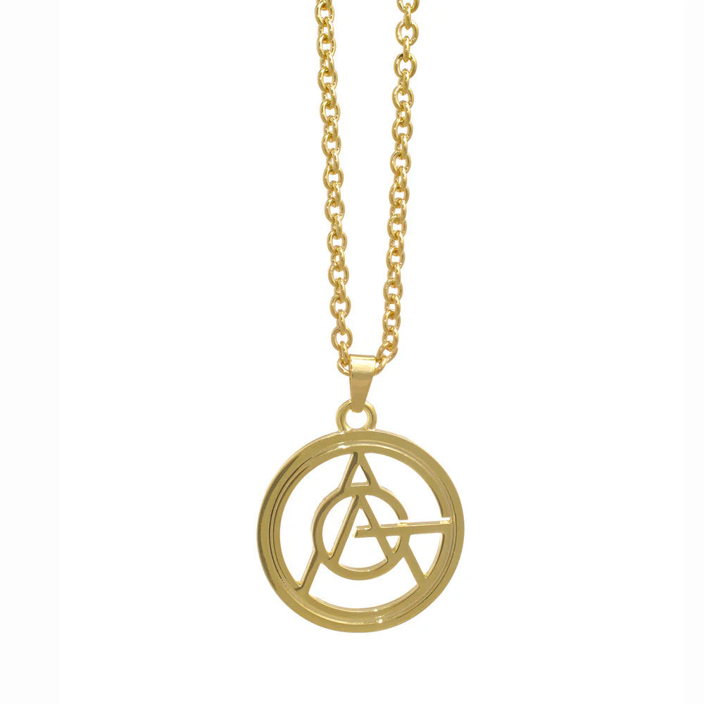 LADY GAGA レディーガガ - Gold Logo Necklace / ネックレス