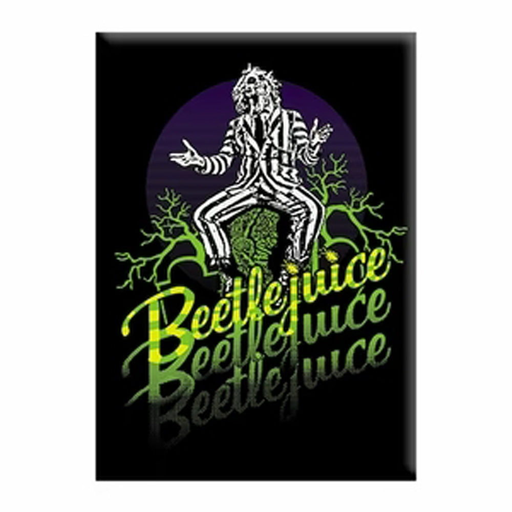 BEETLEJUICE ビートルジュース - 3 Times / マグネット 【公式 