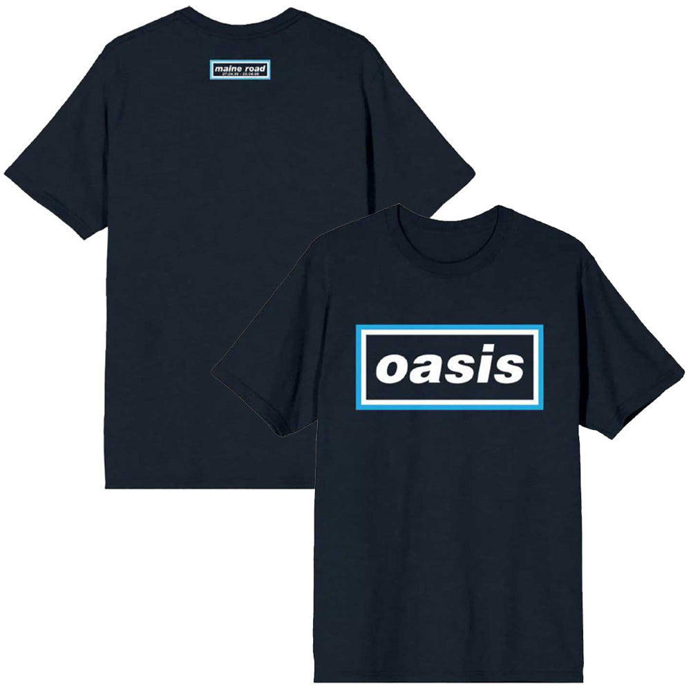 OASIS オアシス - Maine Road Event Logo / バックプリントあり / T