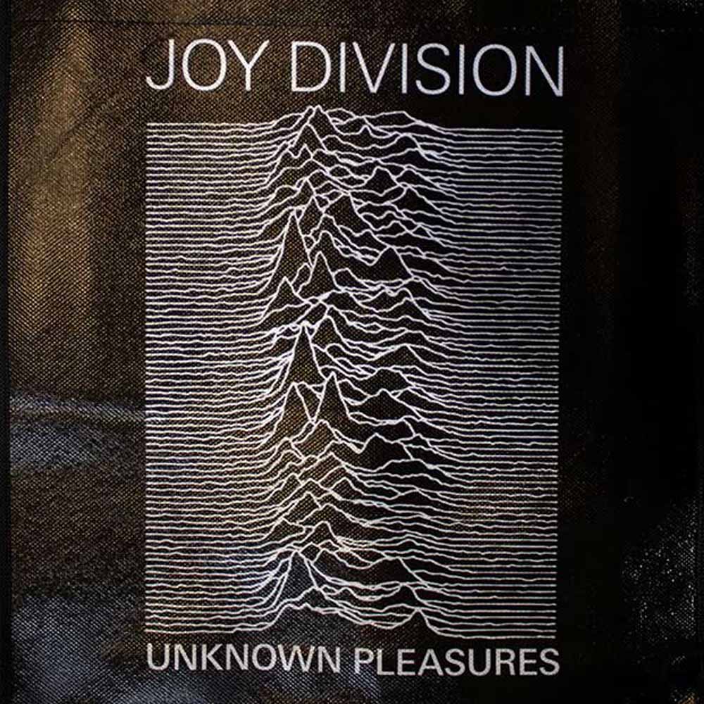 PLEASURES*xJoy Divisionコラボ プリントトートバック JOY DIVISION ジョイディビジョン - Unknown Pleasures / トート