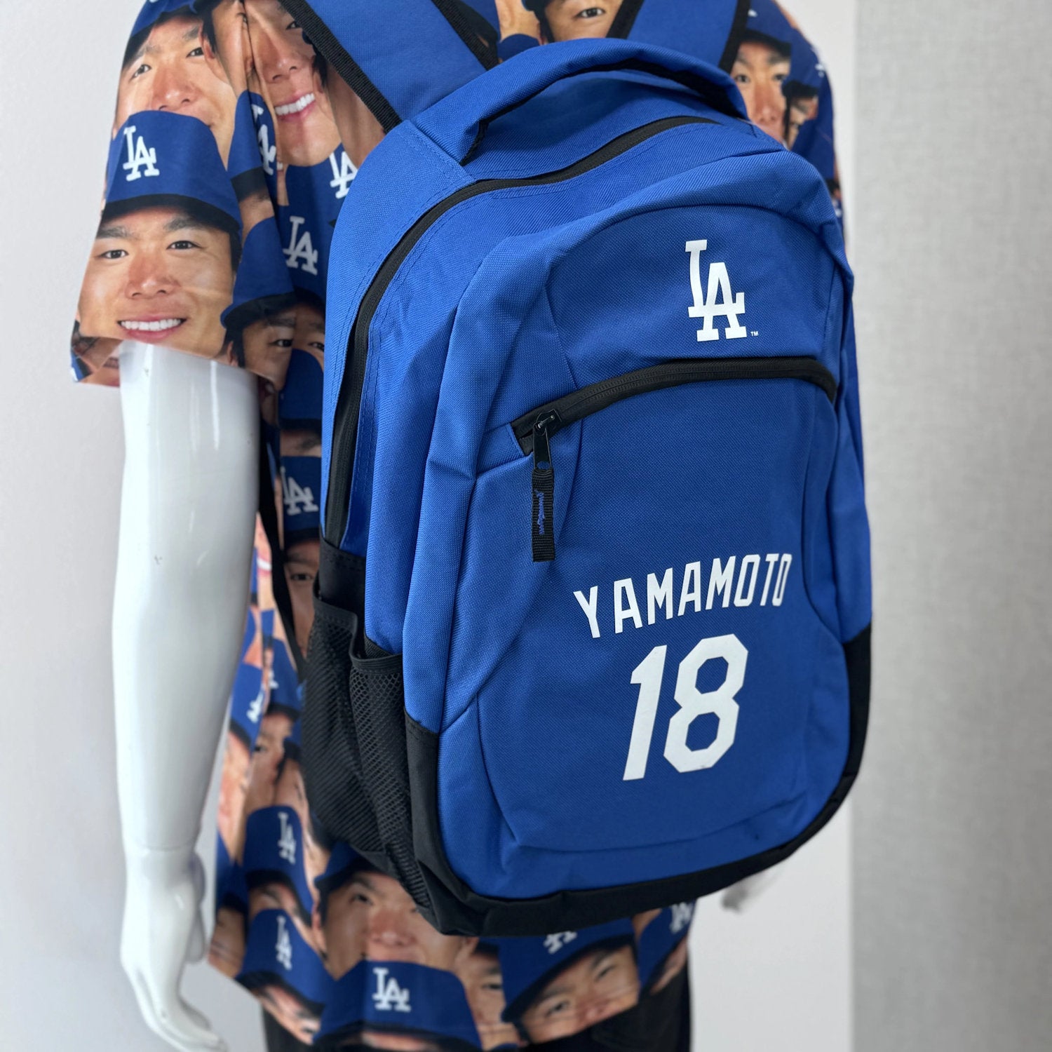 YOSHINOBU YAMAMOTO 山本由伸 - LOS ANGELES DODGERS ACTION BACKPACK