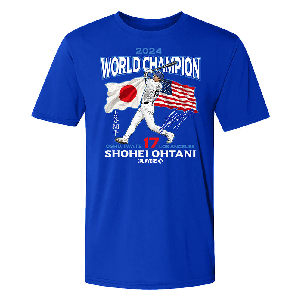 SHOHEI OHTANI 大谷翔平 - WORLD CHAMPION 2024 LIMITED EDITION / T