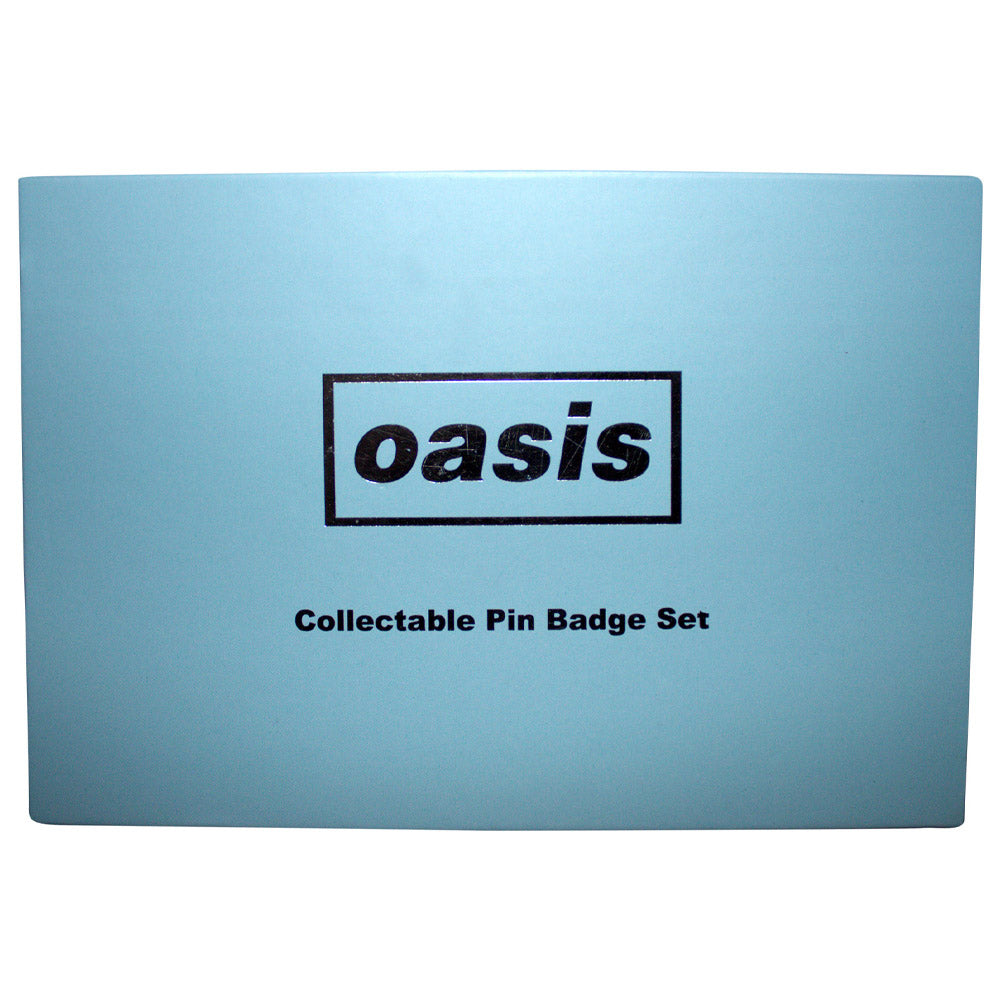 OASIS オアシス (10月来日記念 ) コンプリートピンバッジ6個セット OASIS オアシス (10月 来日 記念 ) - Collectable Pin Badge Set