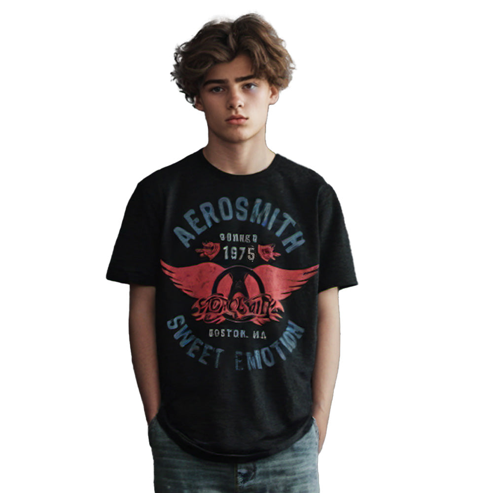 AEROSMITH エアロスミス (結成 55周年 ) - Sweet Emotion / Tシャツ