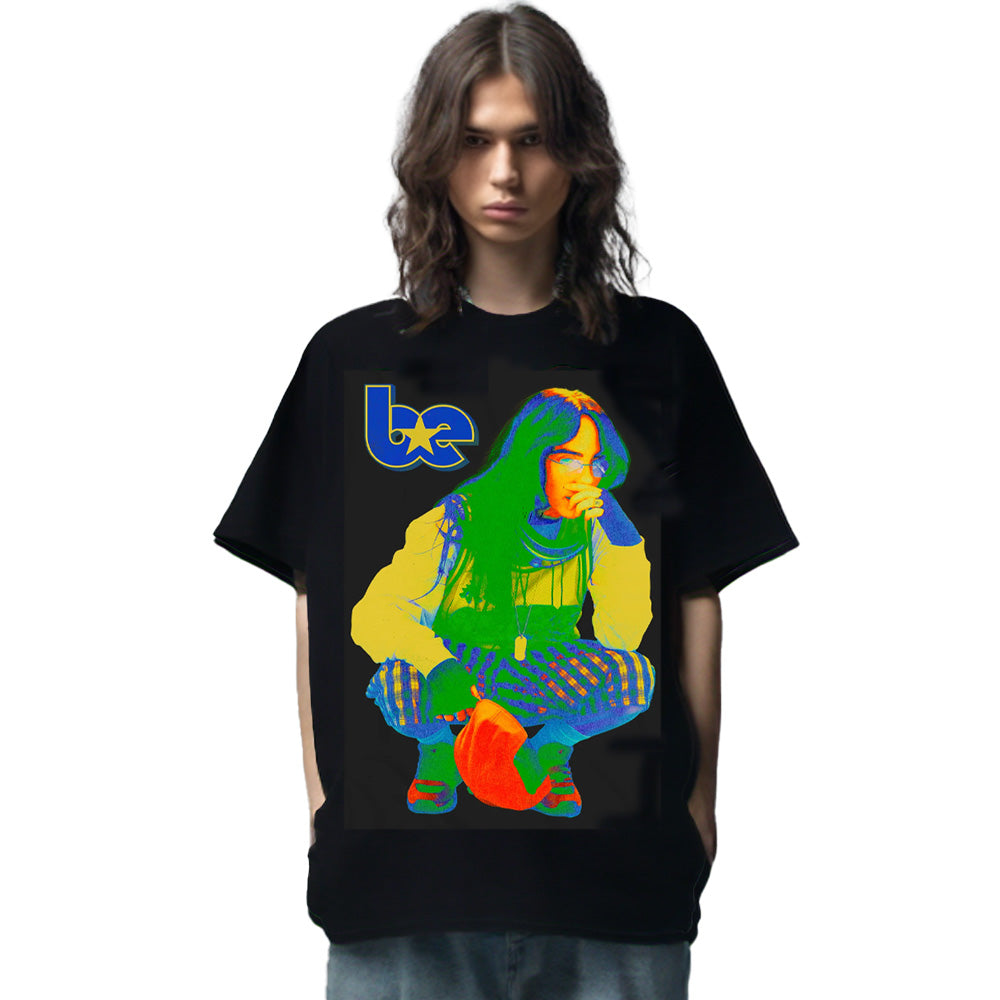 ⭐️billie eilish ビリーアイリッシュ Tシャツ ノースリーブ 公式⭐️ Amazon | 公式ビリーアイリッシュ写真。 Tシャツ | Tシャツ