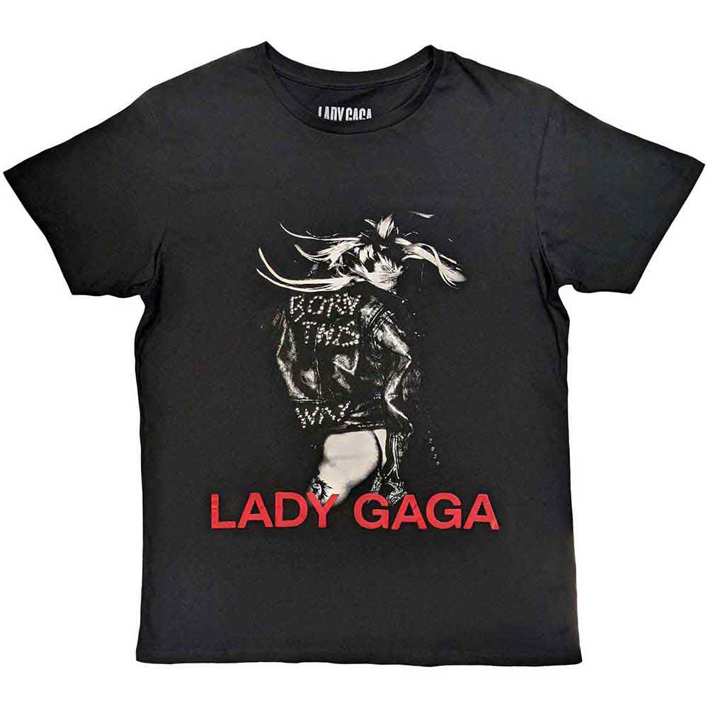 LADY GAGA レディーガガ - Leather Jacket / Tシャツ / メンズ 【公式