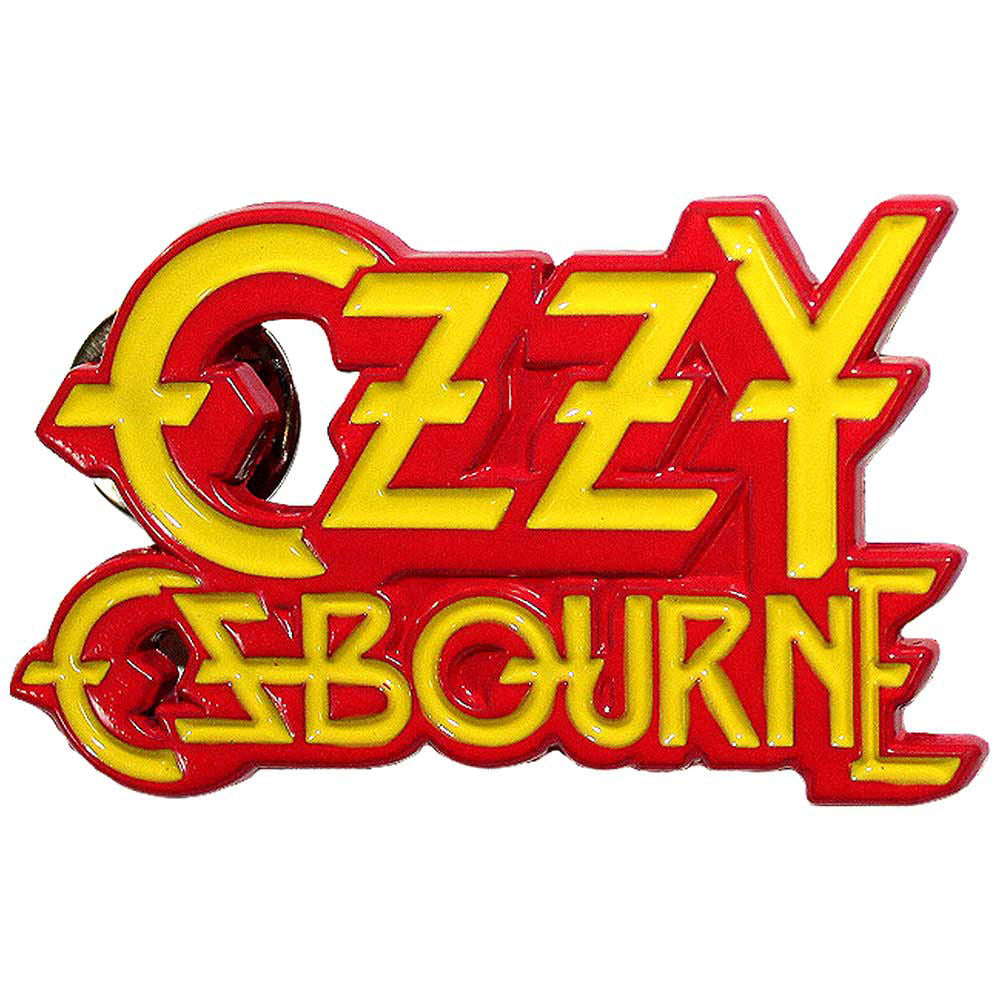 OZZY OSBOURNE オジーオズボーン - Stacked Logo / バッジ 【公式